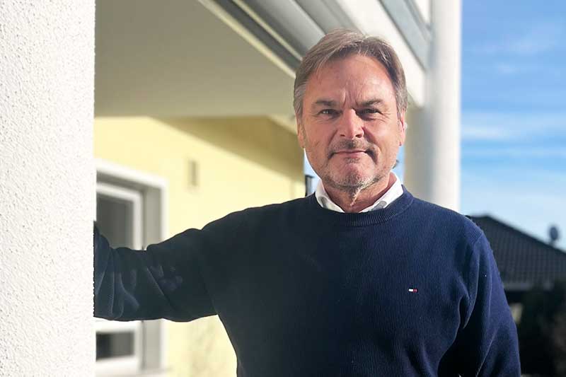 Stuckateurmeister und Immobilienmakler Wolfgang Weber